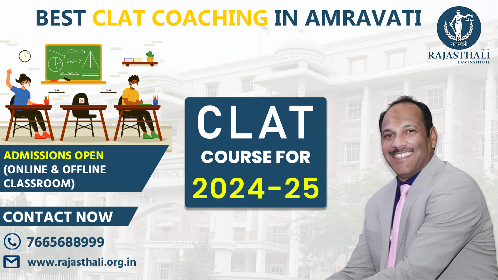 You are currently viewing Best CLAT Coaching in Amravati