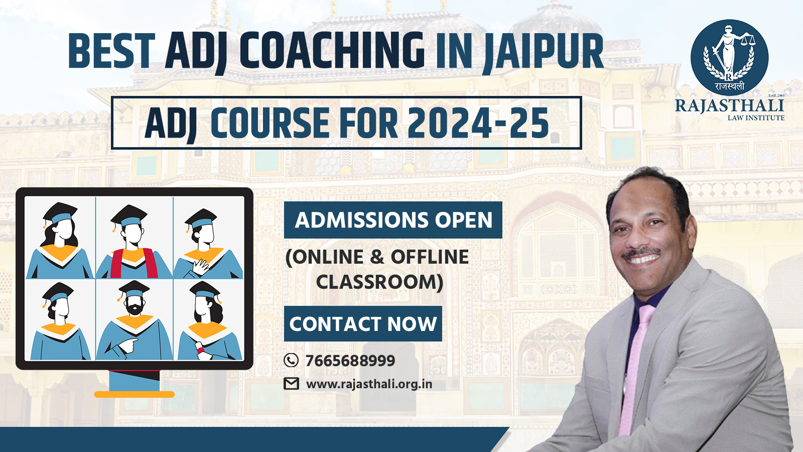You are currently viewing Best ADJ Coaching In Jaipur | Crack ADJ Exam 2024