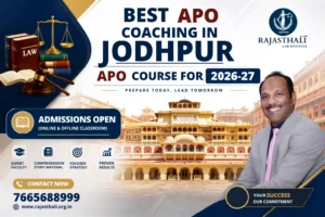 Read more about the article Best APO Coaching In Jodhpur