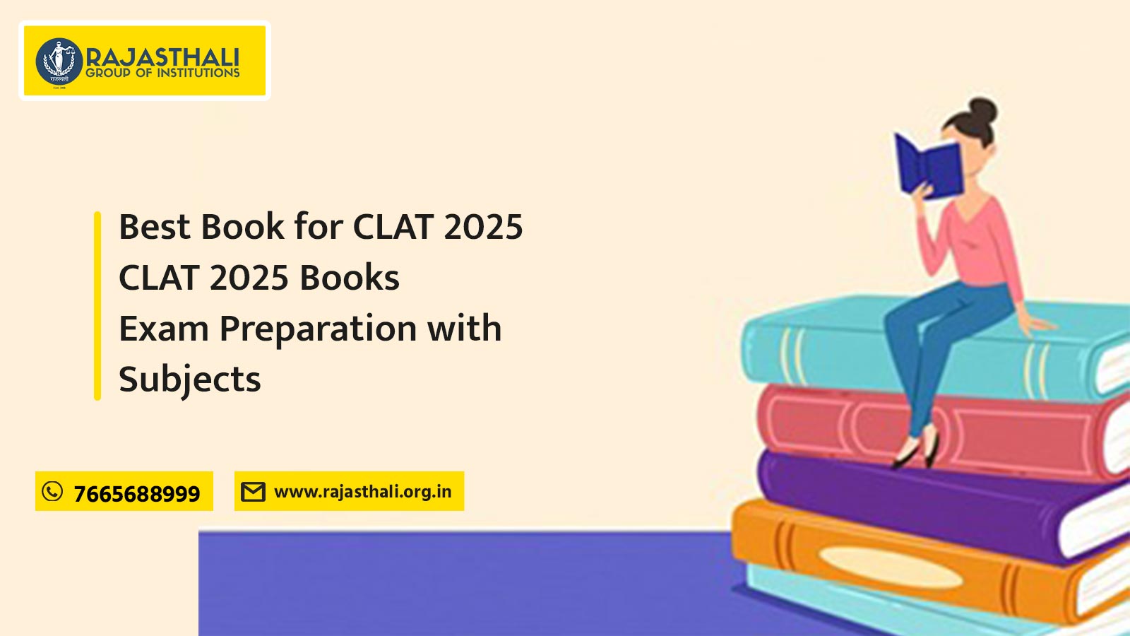 Best Books For CLAT Rajasthali Group Of Institution Best Coaching For