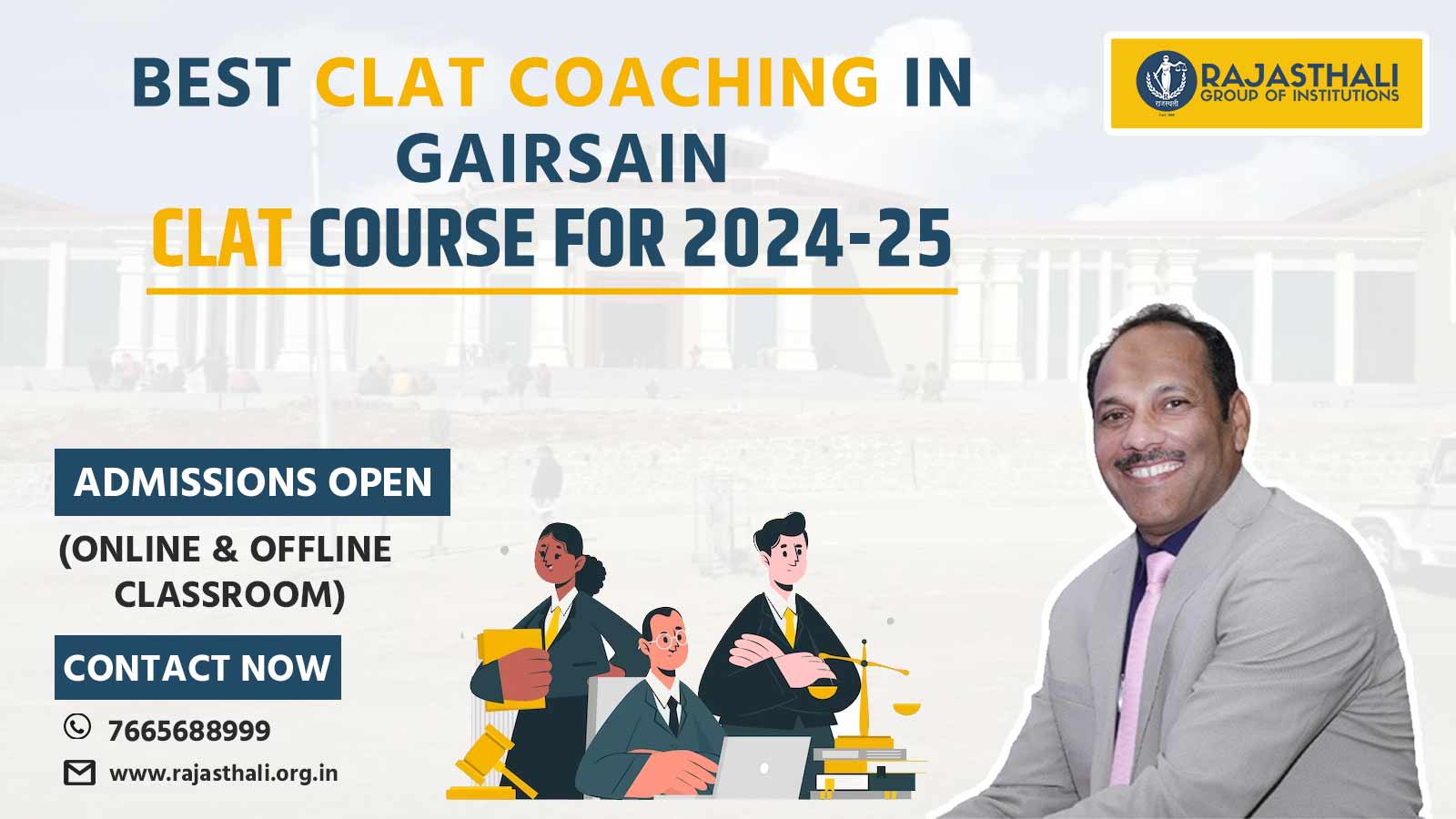 Read more about the article Best CLAT Coaching In Gairsain