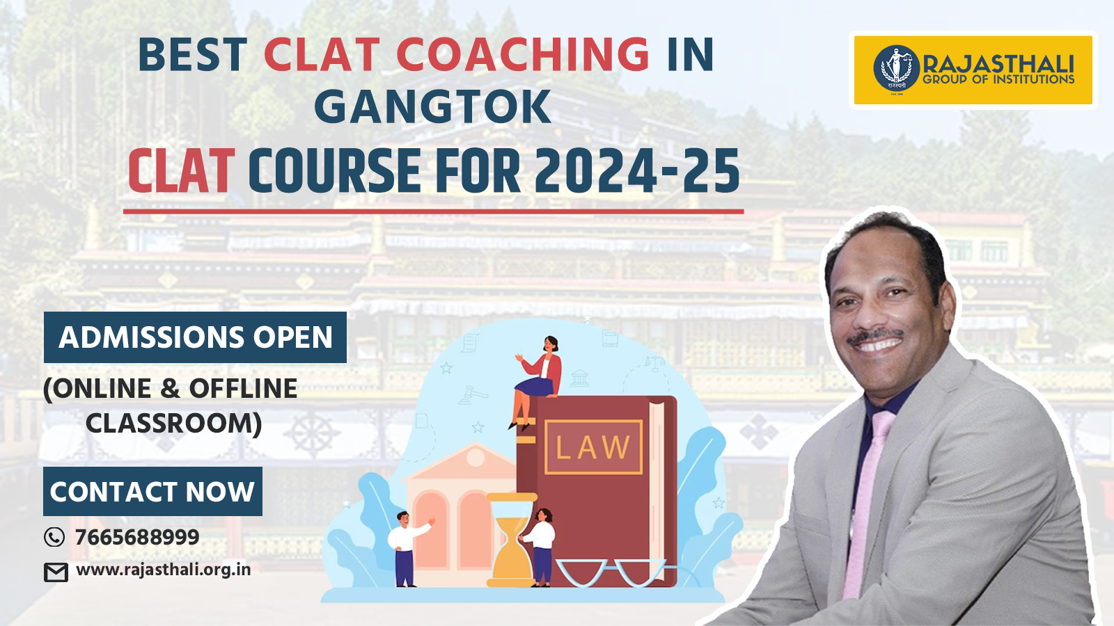 You are currently viewing Best CLAT Coaching In Gangtok