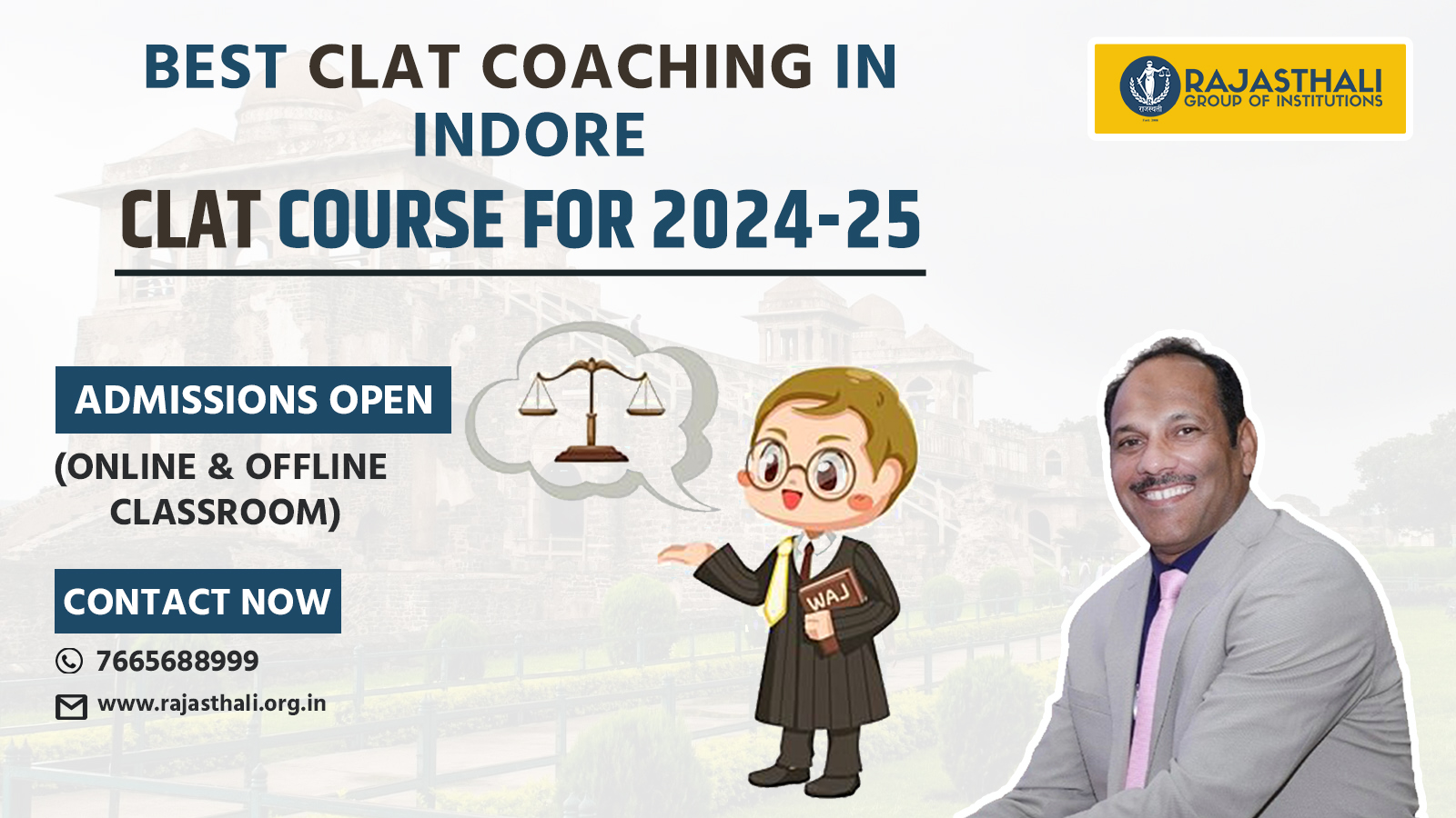 You are currently viewing Best CLAT Coaching in Indore