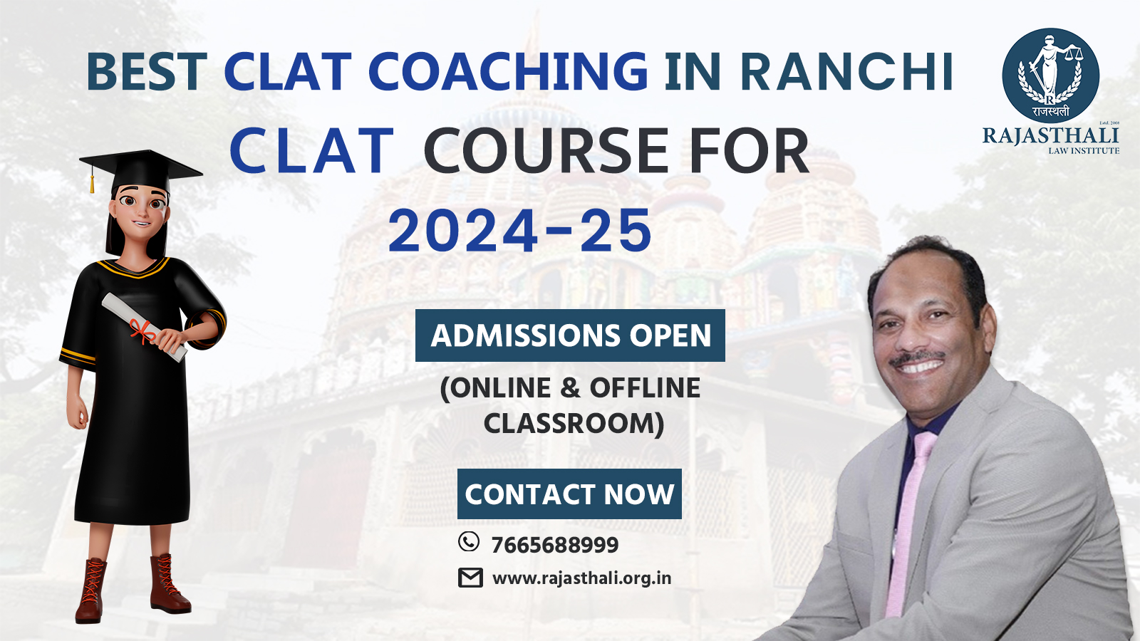 Read more about the article Best CLAT Coaching in Ranchi