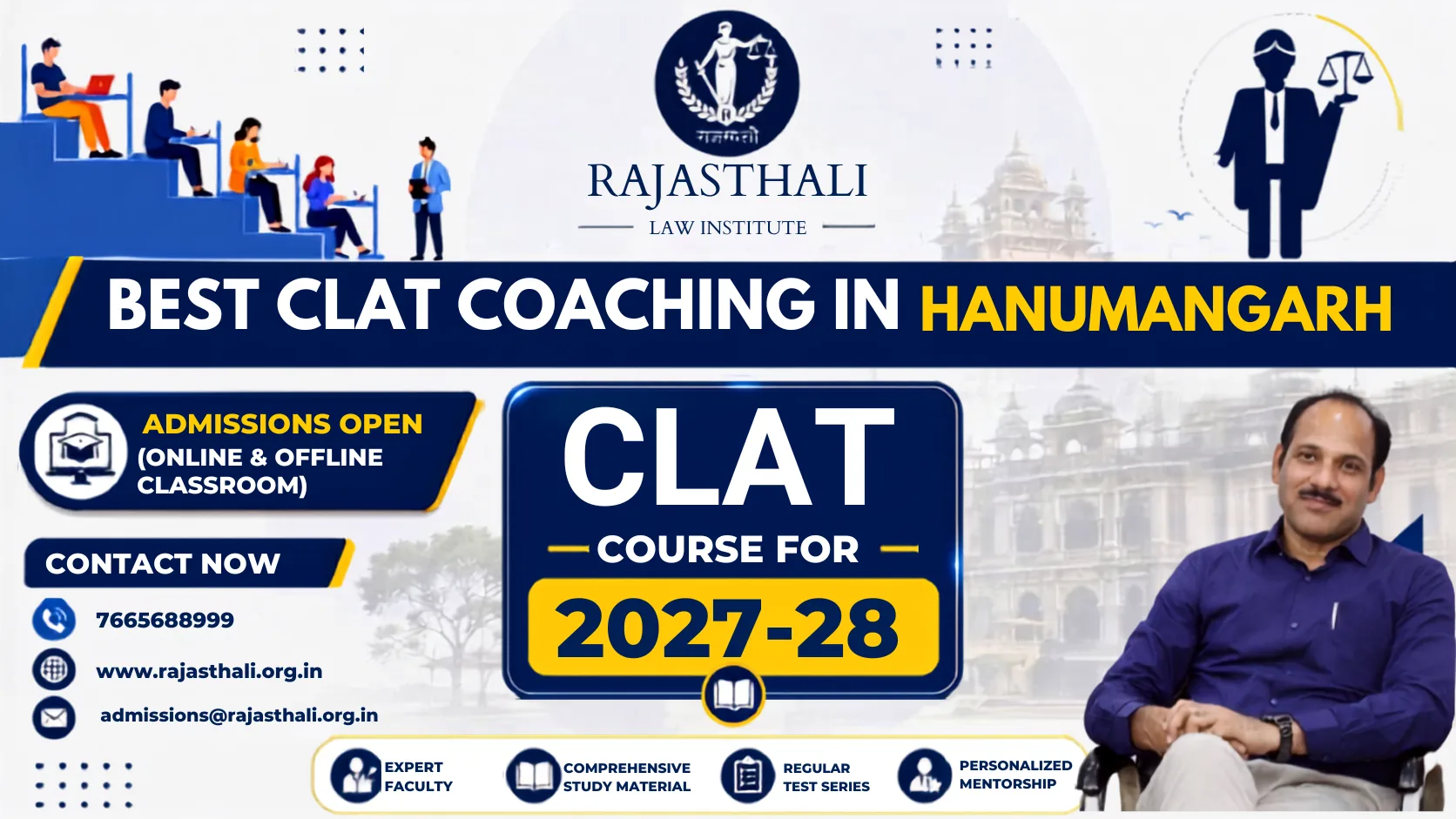 Read more about the article Best CLAT Coaching in Hanumangarh