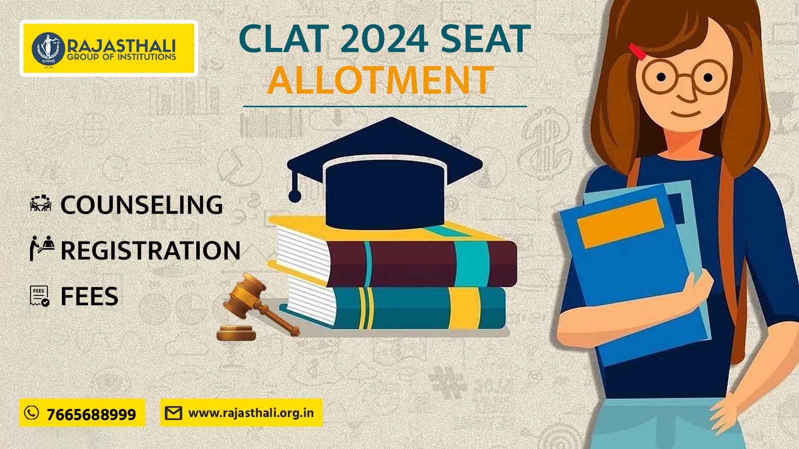 Read more about the article CLAT 2024 Seat Allotment