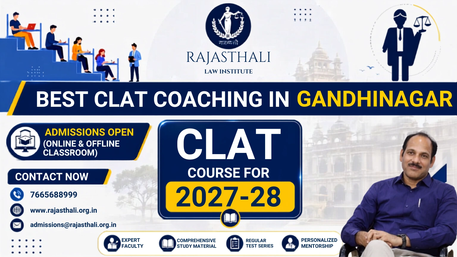 Read more about the article Best CLAT Coaching in Gandhinagar