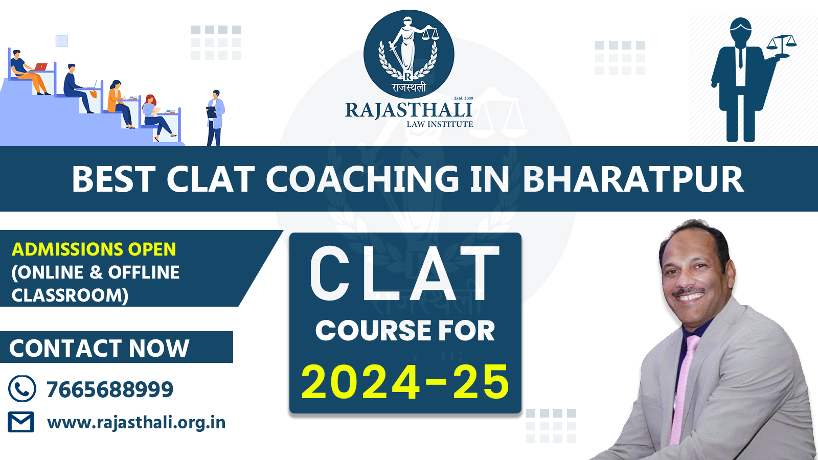 Read more about the article Best CLAT Coaching In Bharatpur