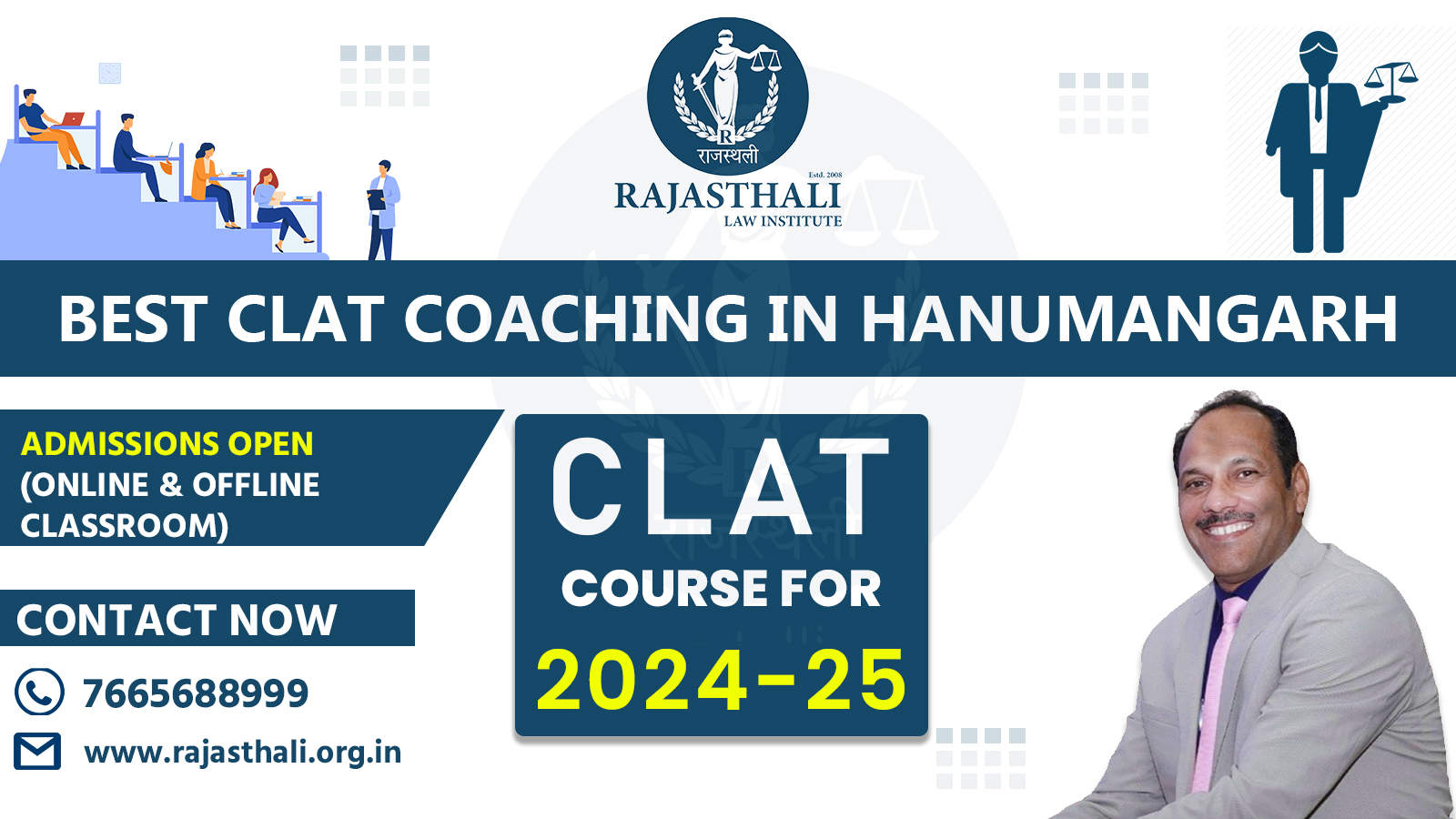You are currently viewing Best CLAT Coaching in Hanumangarh
