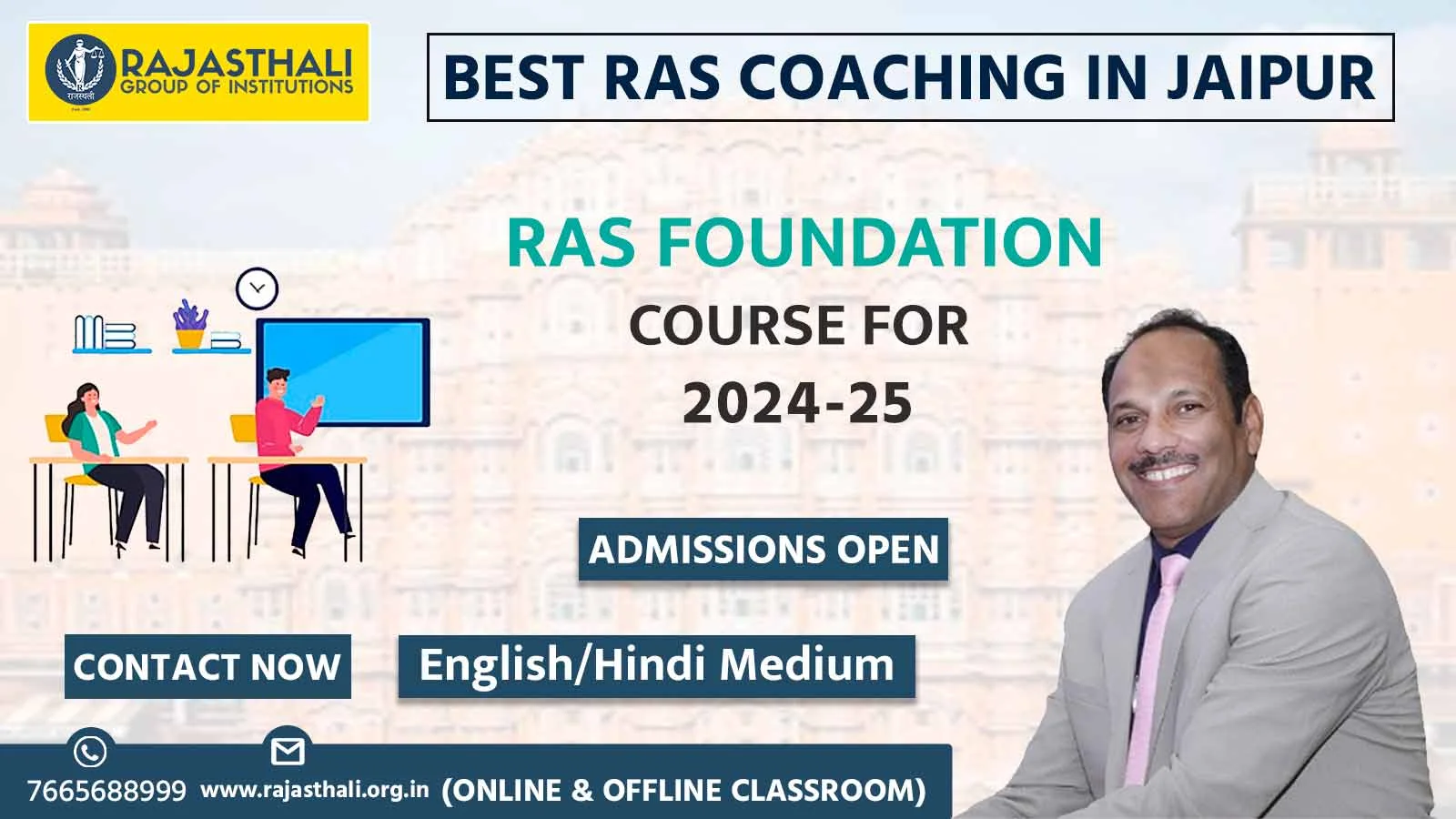 Best RAS Coaching In Jaipur | Crack RAS Exam Easily