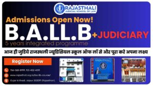 Read more about the article Best B.A. LL.B. College In Kota | Admission Open 2024-25