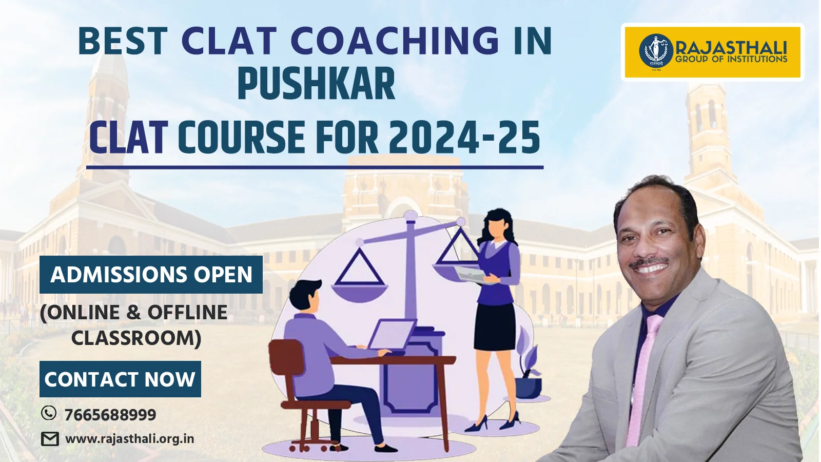 Best CLAT Coaching In Pushkar