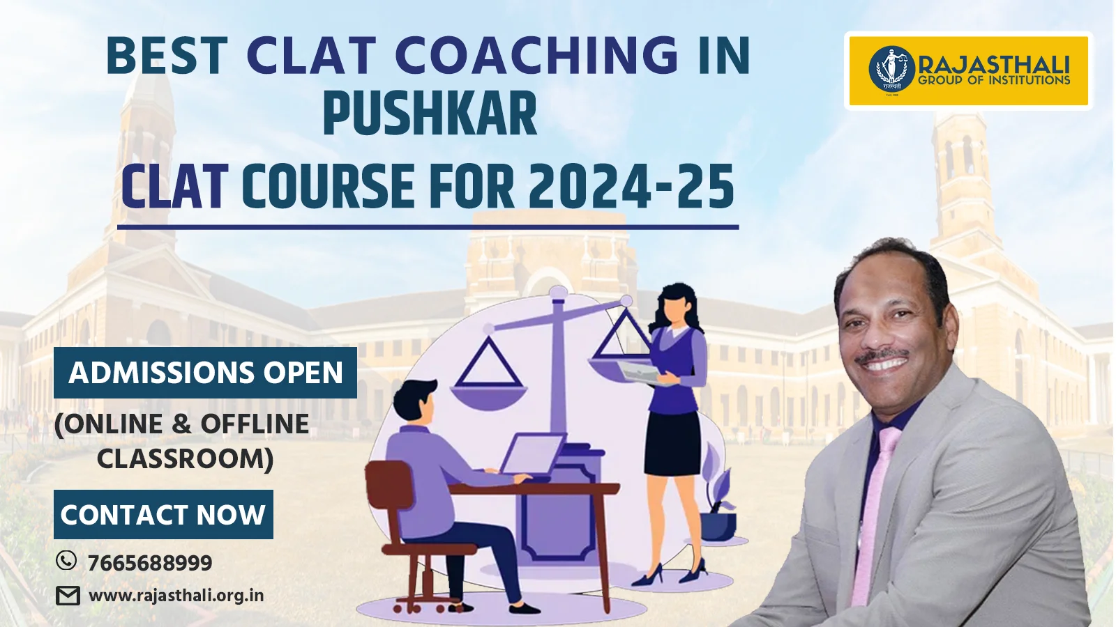 Read more about the article Best CLAT Coaching In Pushkar