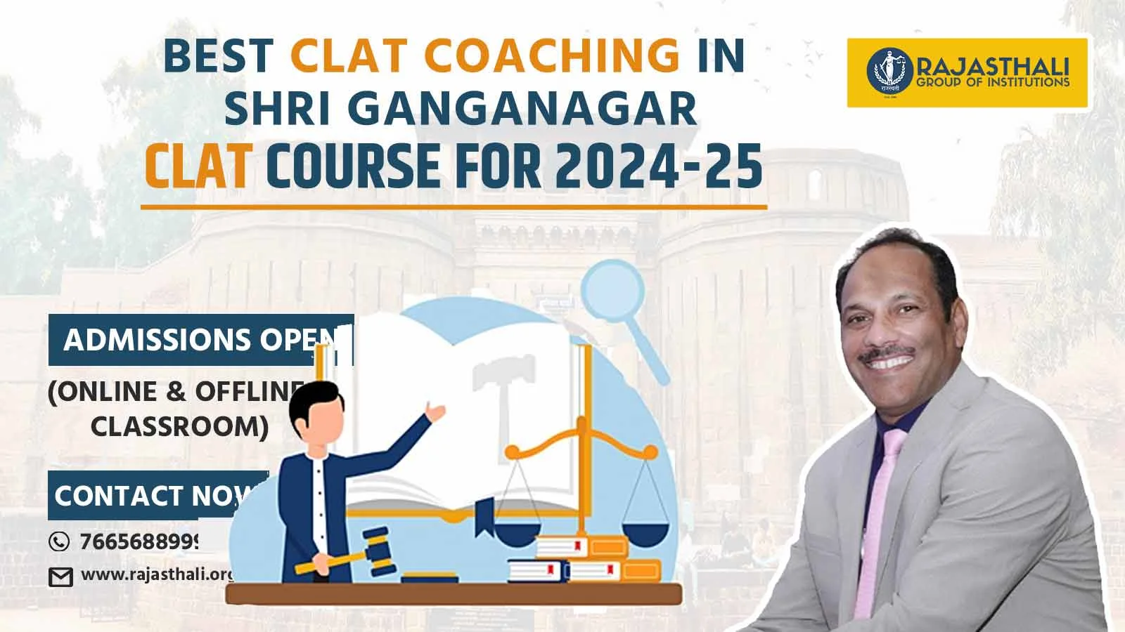 You are currently viewing Best CLAT Coaching In Shri Ganganagar