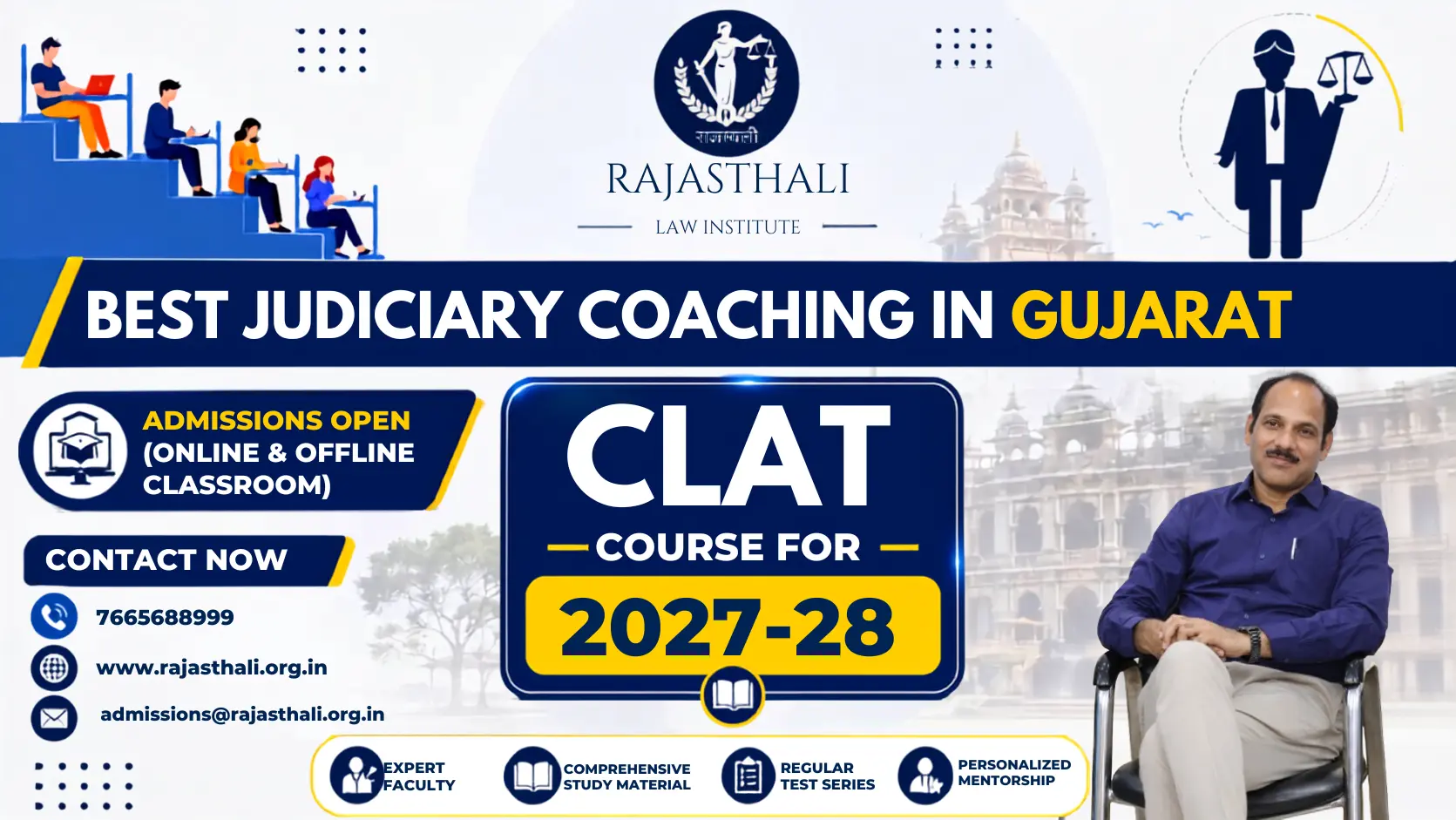 Read more about the article Best CLAT Coaching in Gujarat