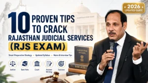 Read more about the article Tips for Cracking the Rajasthan Judicial Services Exam