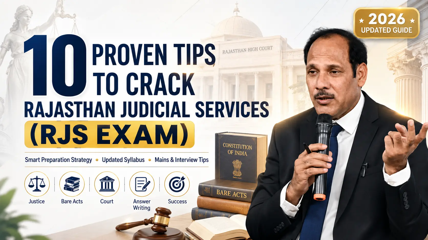 Read more about the article Tips for Cracking the Rajasthan Judicial Services Exam