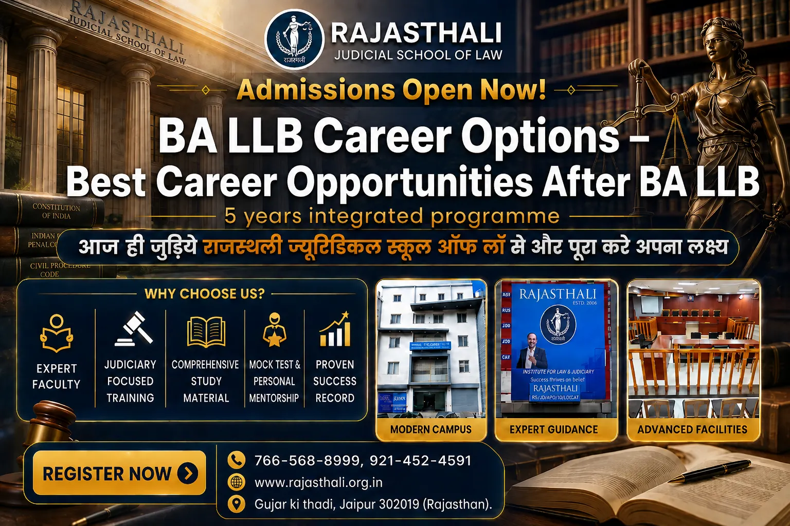 Read more about the article BA LLB Career Options
