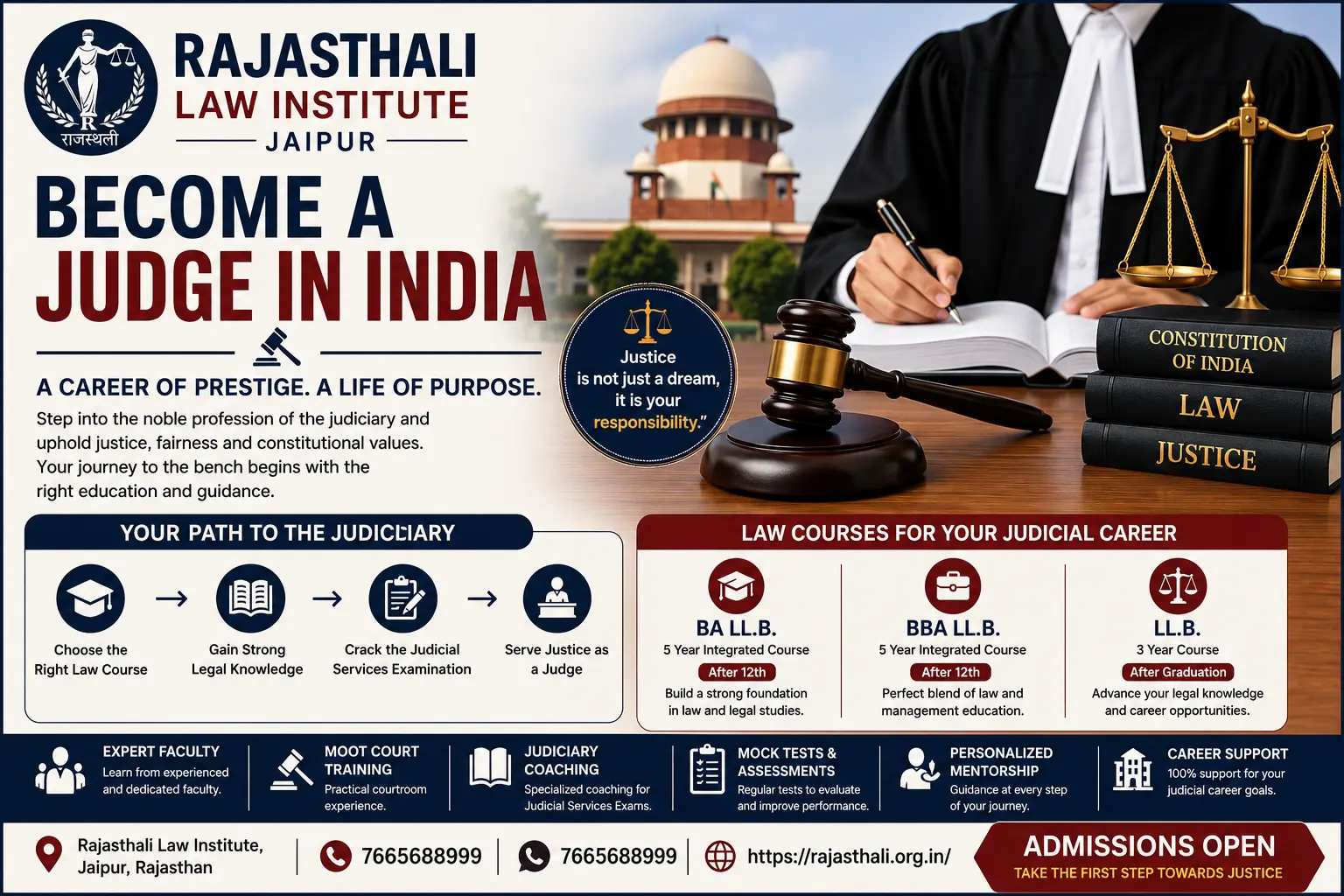 Read more about the article How To Become Judge In India