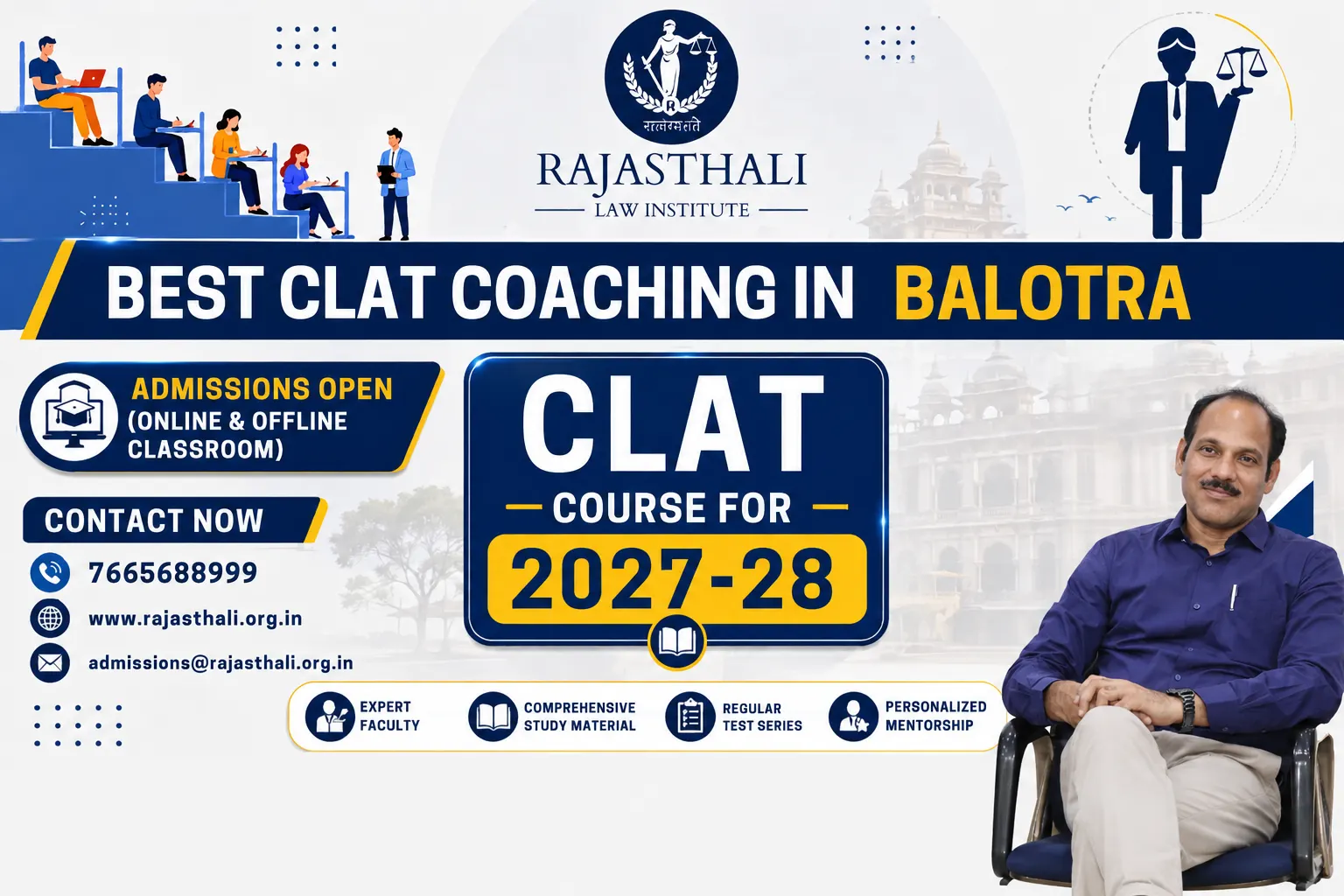Read more about the article Best CLAT Coaching in Balotra