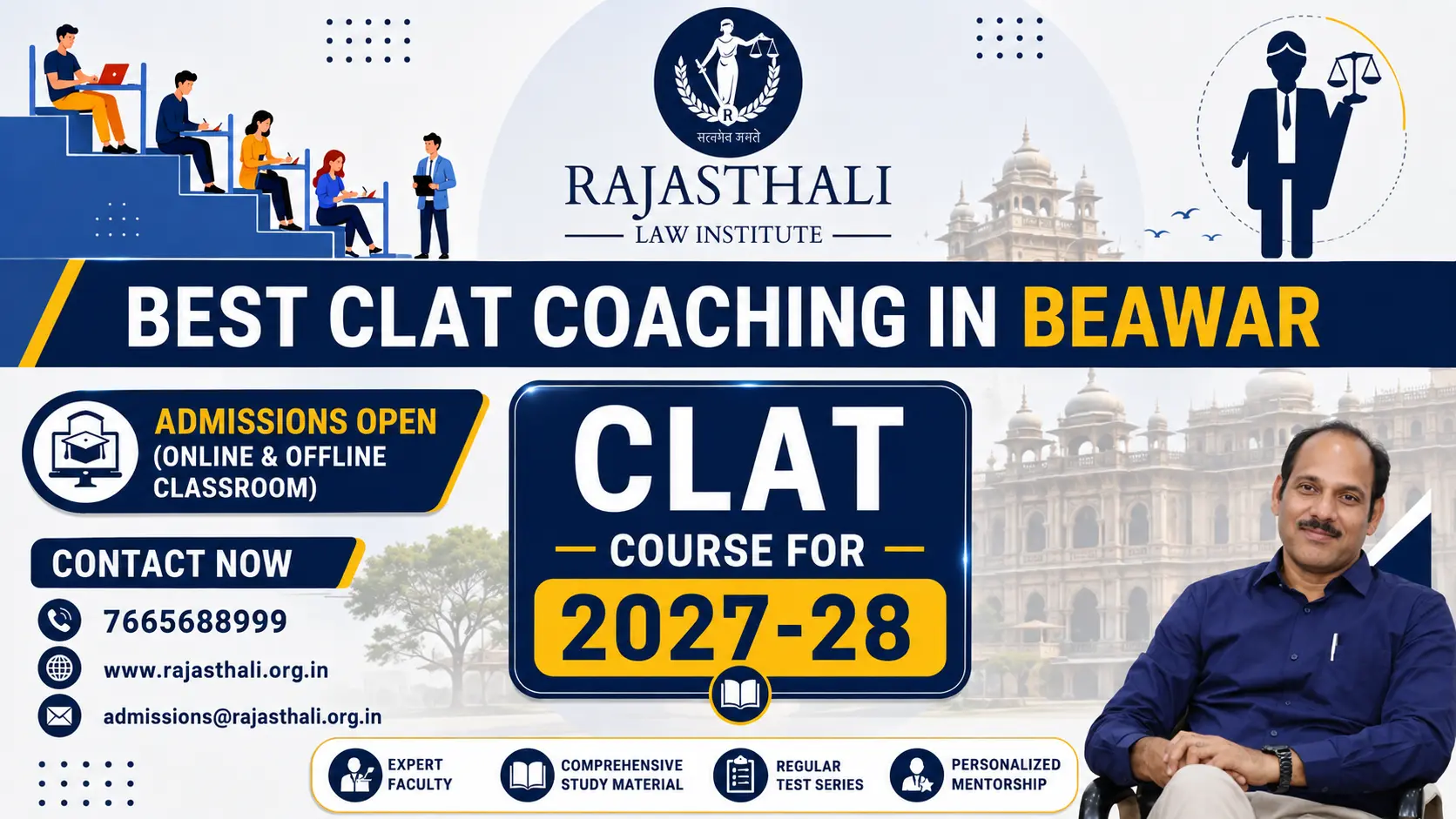 Read more about the article Best CLAT Coaching in Beawar