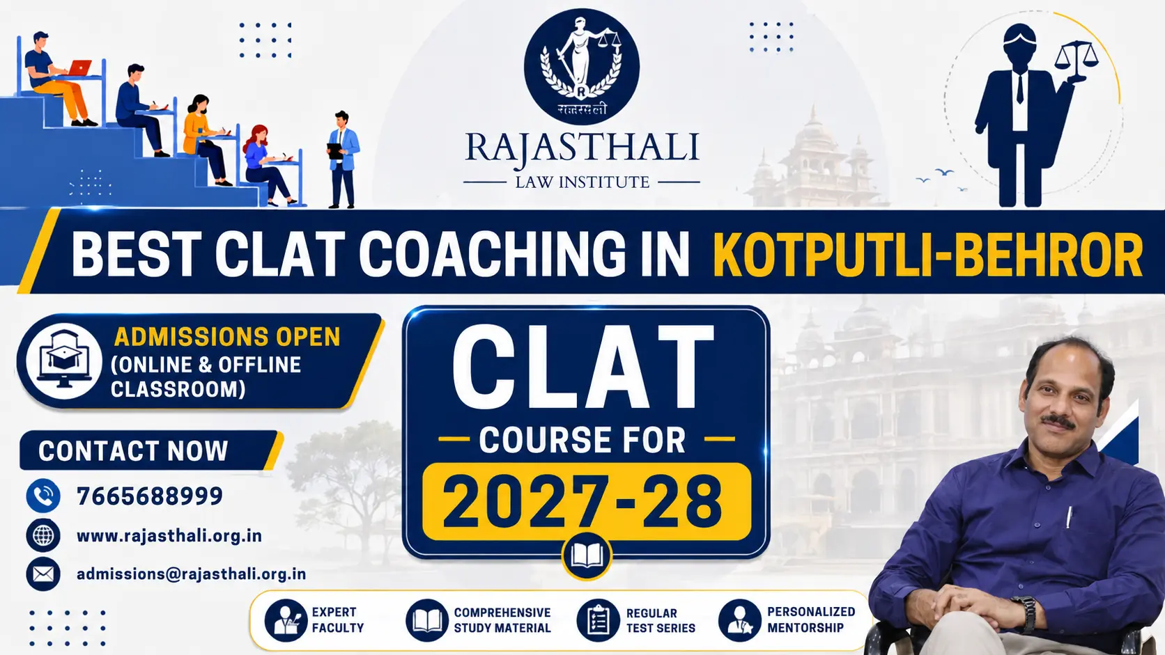 Read more about the article Best CLAT Coaching in  Kotputli-Behroor