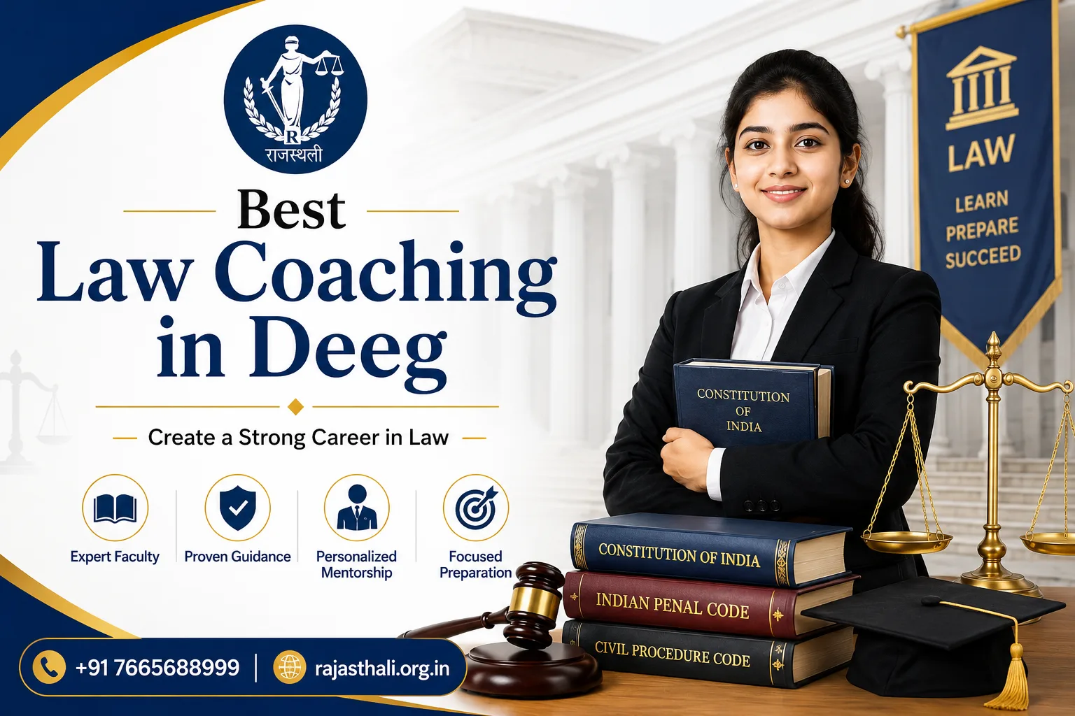 Read more about the article Best Law Coaching in Deeg – Create a Strong Career in Law