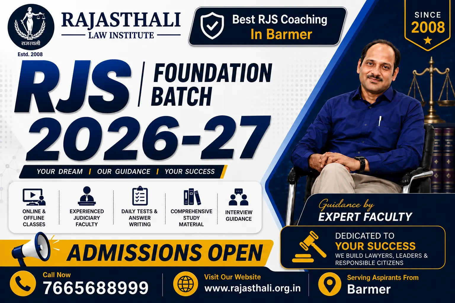 Best RJS Coaching in Barmer