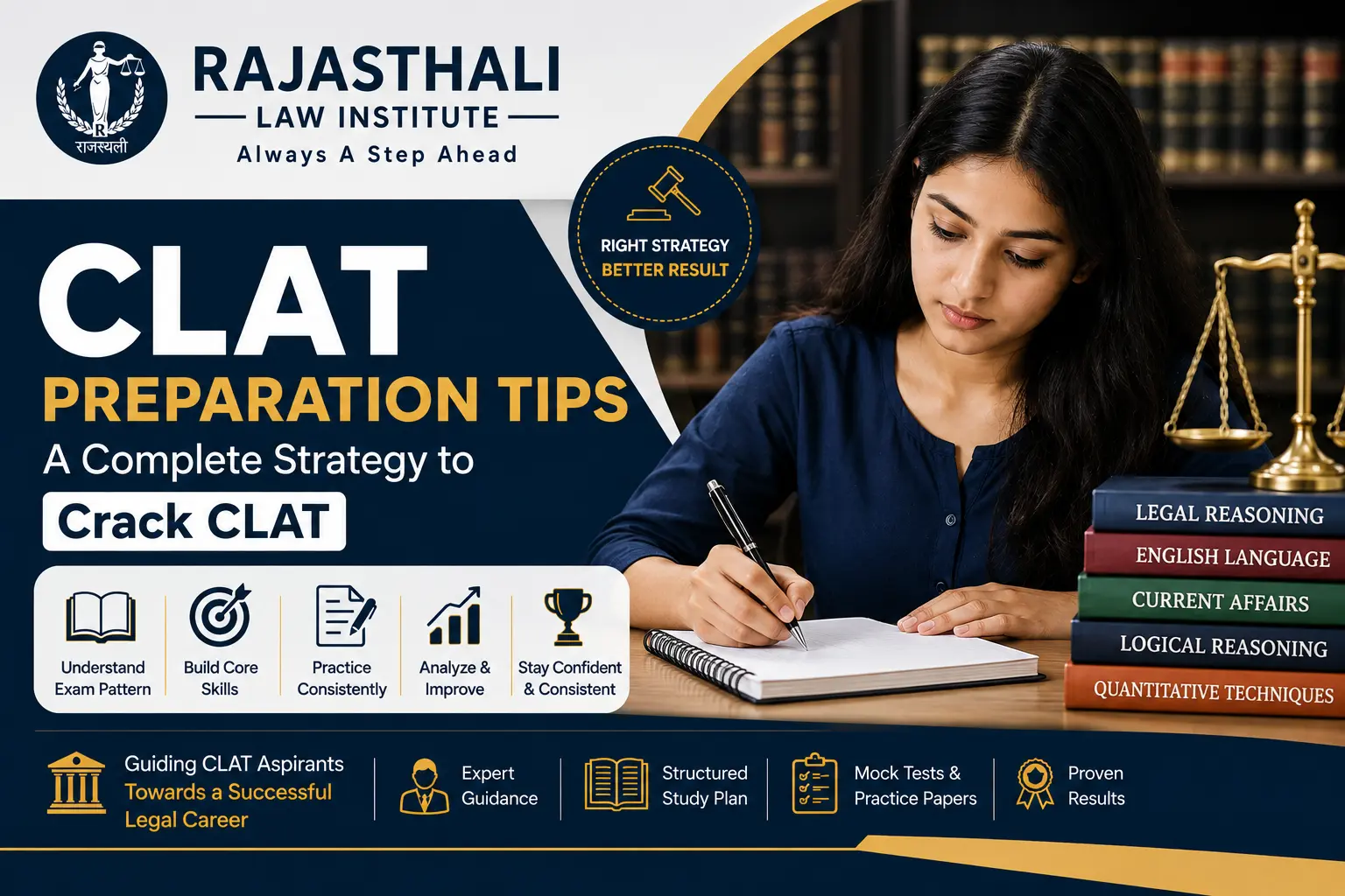 Read more about the article CLAT Preparation Tips: A Complete Strategy to Crack CLAT