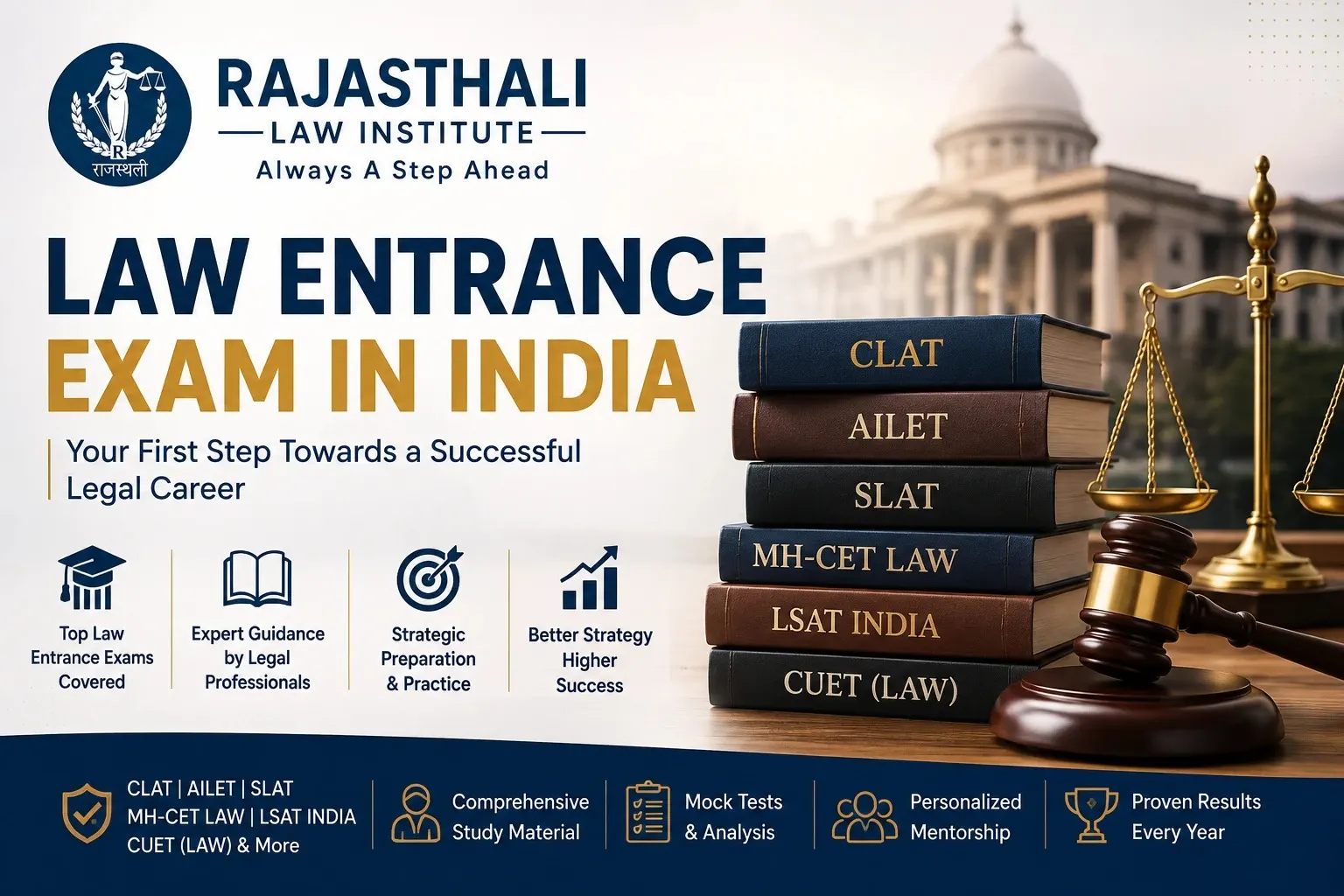 Read more about the article Law Entrance Exams in India: Complete Guide