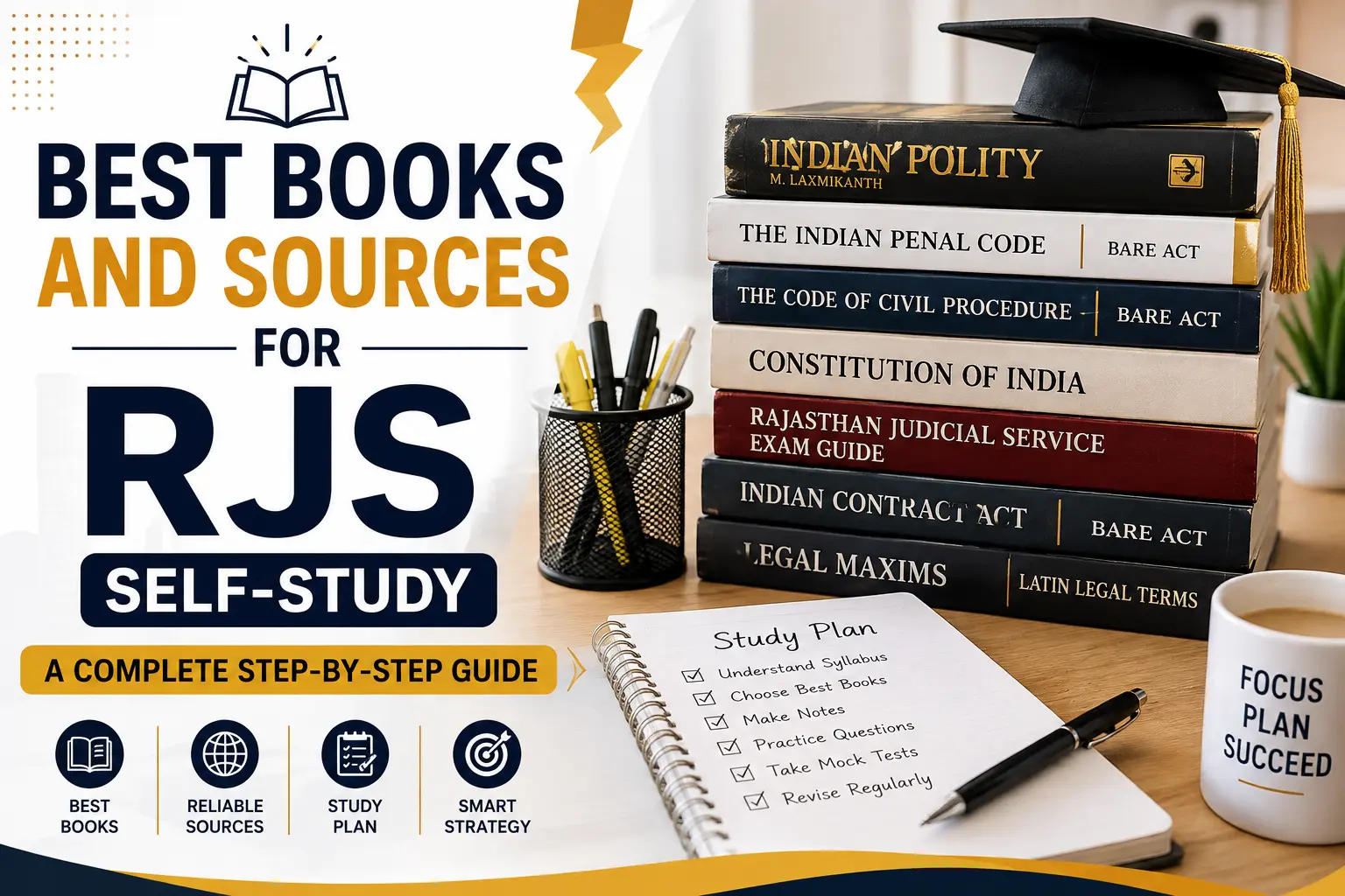 Read more about the article Best Books and Sources for RJS Self-Study: A Complete Step-by-Step Guide