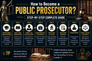 Read more about the article How to Become a Public Prosecutor? Step-by-Step Complete Guide